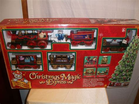 Holiday magic express train set